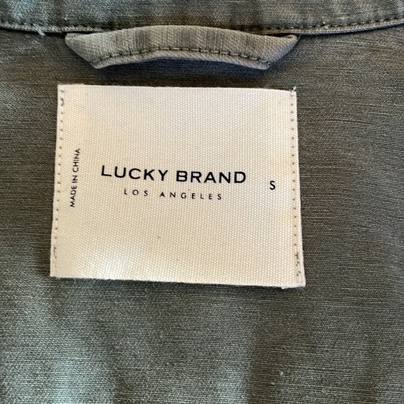 Lucky Brand Army Jacket. Size Small. - Picture 6 of 6